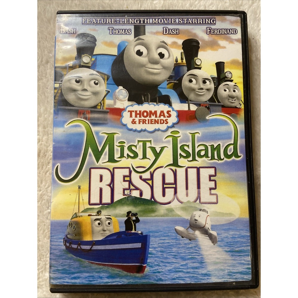 Thomas & Friends Misty Island Rescue Dvd Train Tugboat